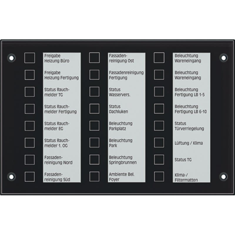 Jung - KNX Tableau de commande / Info