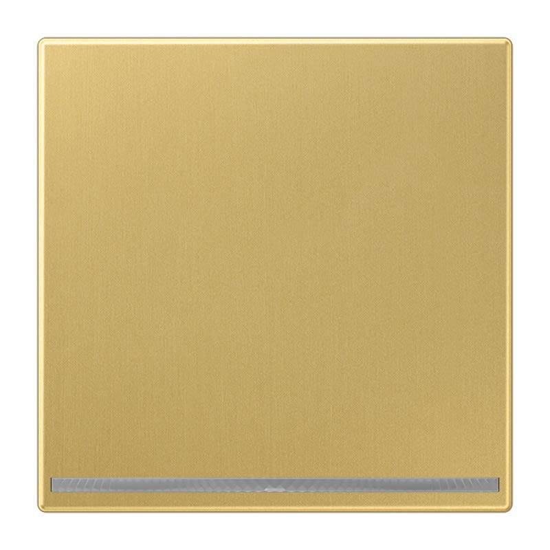 Jung - Dispositif lumineux d'orientation LED sans capteur / LS 990 Laiton doré