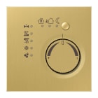 Jung - Régulateur KNX avec molette / LS 990 Laiton doré