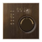 Jung - Régulateur KNX avec molette et 4 entrées binaires / LS 990 Laiton ancien