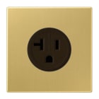 Jung - Prise US-NEMA 20A / LS 990 Laiton doré