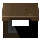 Jung - Enjoliveur couvercle symbole USB / LS 990 Laiton ancien