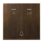 Jung - Enjoliveur hôtel, poste extérieur pour mécanisme 531KO5VEUMxx / Laiton ancien