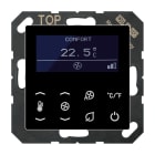 Jung - Régulateur Fan Coil KNX / A 500 Noir