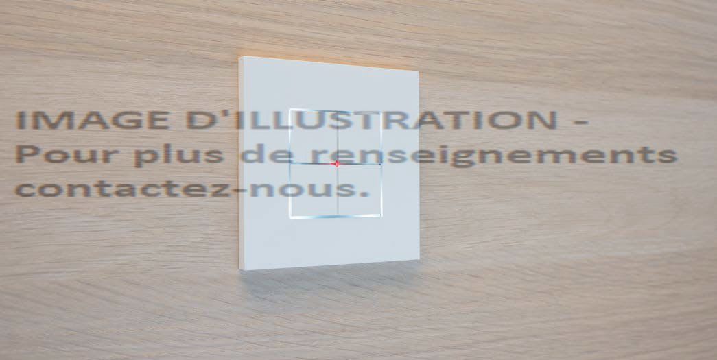 Jung - carré - knx - 2/4 flat & 1 soc