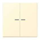 Jung - Enjo double touche à voyant pour méc BP-BCU F10 LSCD10xxxST / LS 990 LC 32001