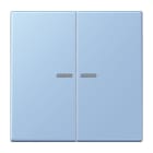 Jung - Enjo double touche à voyant pour méc BP-BCU F10 LSCD10xxxST / LS 990 LC 32021