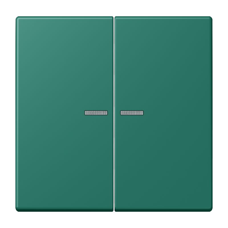 Jung - Enjo double touche à voyant pour méc BP-BCU F10 LSCD10xxxST / LS 990 LC 32040