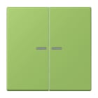 Jung - Enjo double touche à voyant pour méc BP-BCU F10 LSCD10xxxST / LS 990 LC 32051
