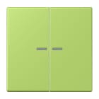 Jung - Enjo double touche à voyant pour méc BP-BCU F10 LSCD10xxxST / LS 990 LC 32052