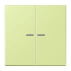 Jung - Enjo double touche à voyant pour méc BP-BCU F10 LSCD10xxxST / LS 990 LC 32053