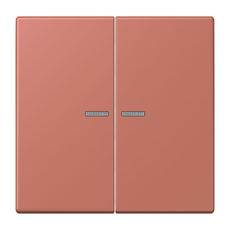 Jung - Enjo double touche à voyant pour méc BP-BCU F10 LSCD10xxxST / LS 990 LC 32121