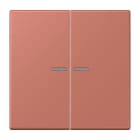 Jung - Enjo double touche à voyant pour méc BP-BCU F10 LSCD10xxxST / LS 990 LC 32121