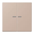 Jung - Enjo double touche à voyant pour méc BP-BCU F10 LSCD10xxxST / LS 990 LC 32131