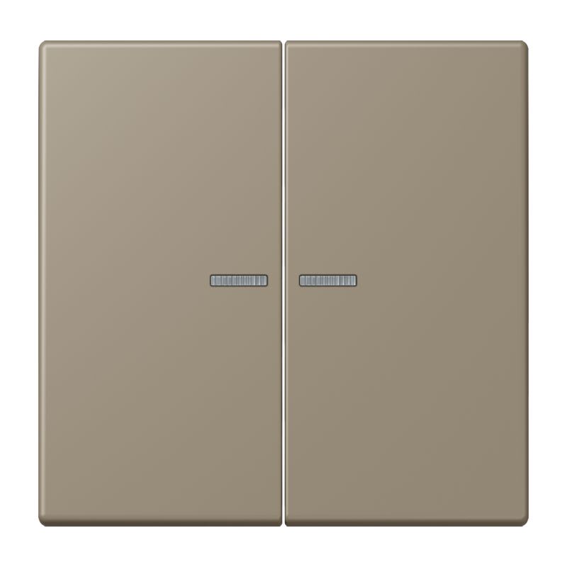 Jung - Enjo double touche à voyant pour méc BP-BCU F10 LSCD10xxxST / LS 990 LC 32141