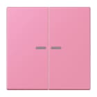 Jung - Enjo double touche à voyant pour méc BP-BCU F10 LSCD10xxxST / LS 990 LC 4320C