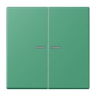 Jung - Enjo double touche à voyant pour méc BP-BCU F10 LSCD10xxxST / LS 990 LC 4320G