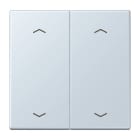 Jung - Enjo double touche flèches pour mécanisme BP-BCU LSCD10xxxST / LS 990 LC 32023