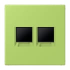 Jung - Enjo pour deux noyaux Modulear-Jack / LS 990 LC 32052