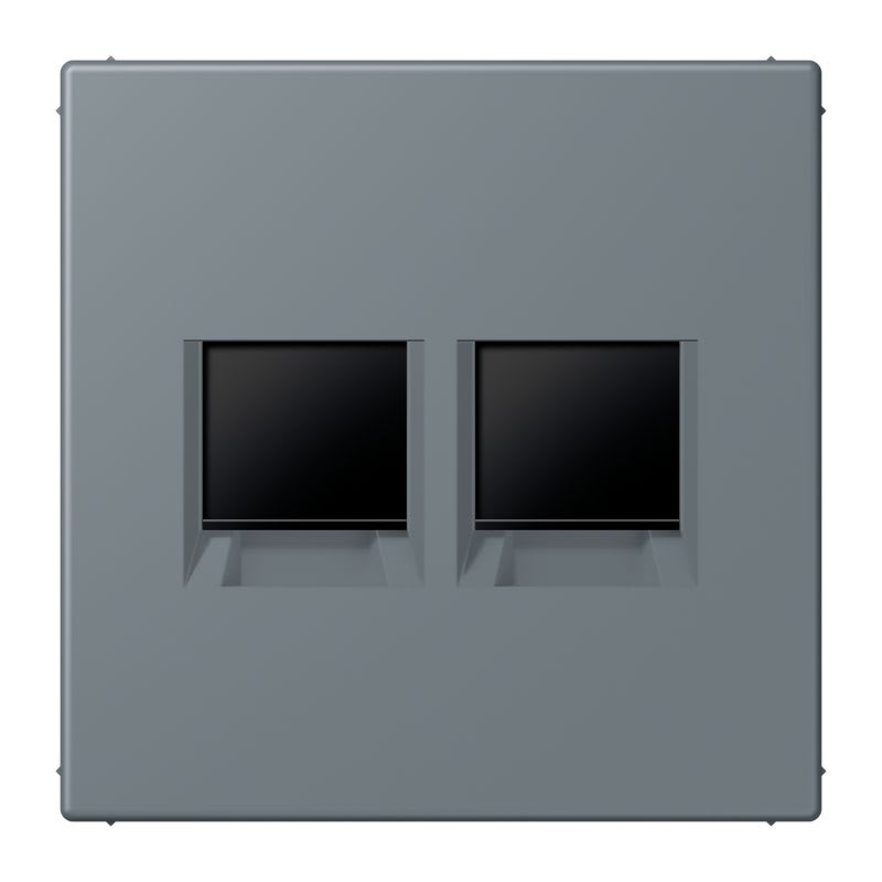 Jung - Enjo pour deux noyaux Modulear-Jack / LS 990 LC 4320H