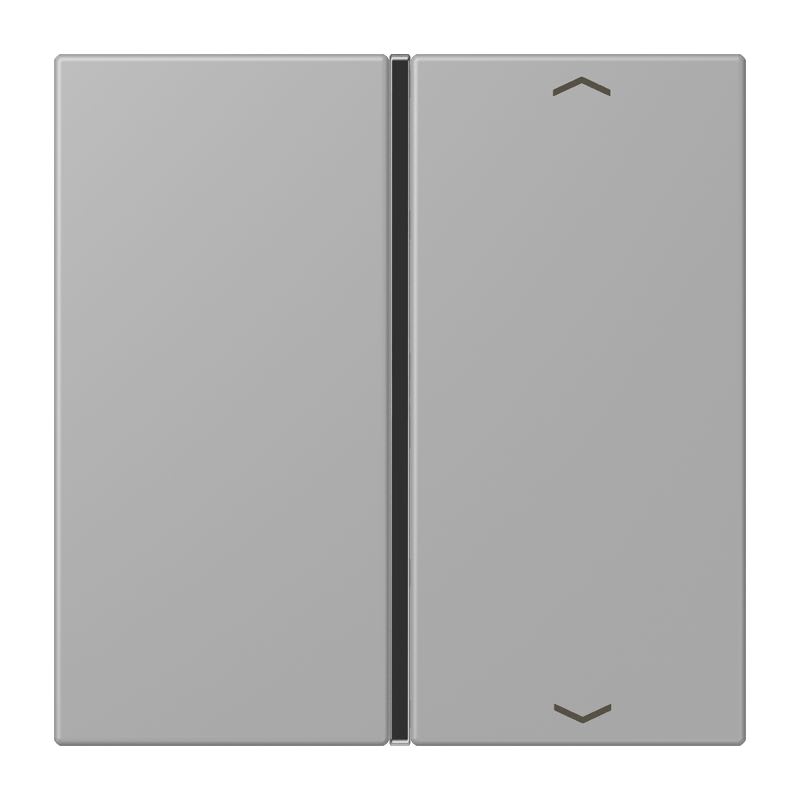 Jung - Touche 1 voie avec flèches platine F40 / LS 990 LC 32012