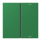 Jung - Touche 1 voie avec flèches platine F40 / LS 990 LC 32050