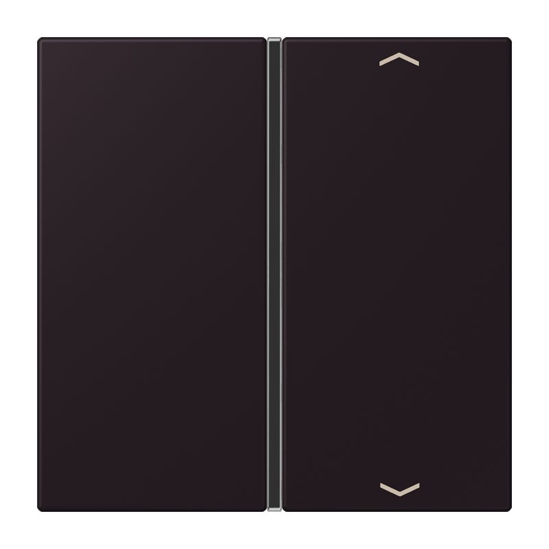 Jung - Touche 1 voie avec flèches platine F40 / LS 990 LC 4320E