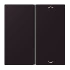 Jung - Touche 1 voie avec flèches platine F40 / LS 990 LC 4320E