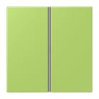 Jung - Kit touche complet 2 voies platineF40 / LS 990 LC 32052