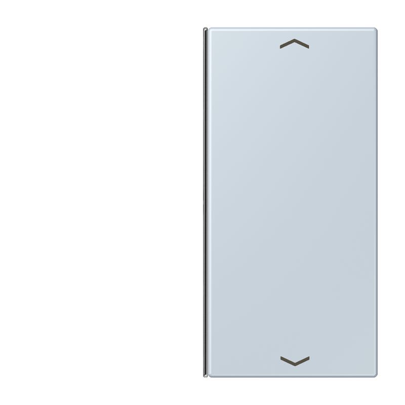 Jung - Touche 2 voies avec flèches platine F40 / LS 990 LC 32023