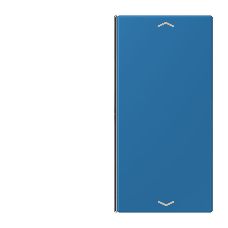 Jung - Touche 2 voies avec flèches platine F40 / LS 990 LC 32030