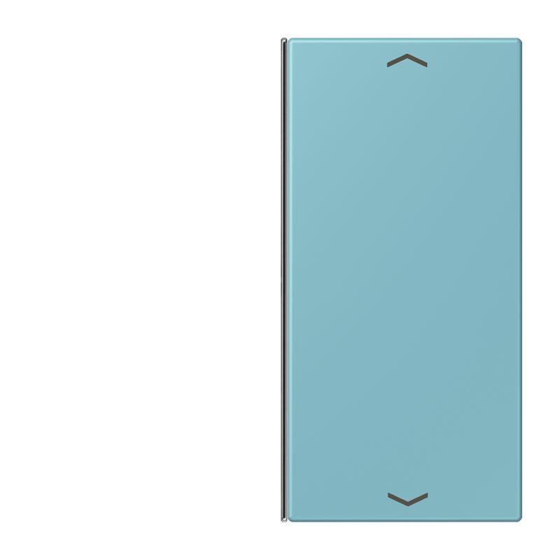 Jung - Touche 2 voies avec flèches platine F40 / LS 990 LC 32032