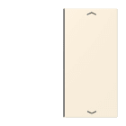 Jung - Touche 2 voies avec flèches platine F40 / LS 990 LC 4320B