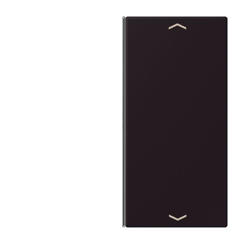 Jung - Touche 2 voies avec flèches platine F40 / LS 990 LC 4320E