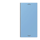 Jung - Touche 2 voies avec flèches platine F40 / LS 990 LC 4320N
