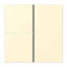 Jung - Kit touche complet 3 voies platineF40 / LS 990 LC 32001