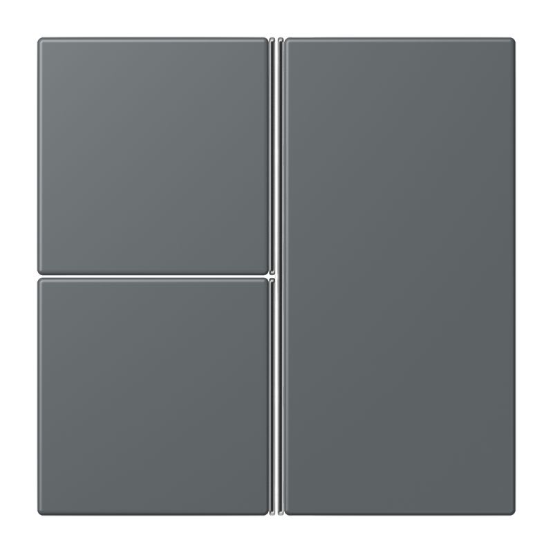Jung - Kit touche complet 3 voies platineF40 / LS 990 LC 32010