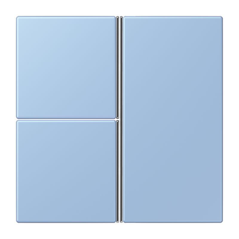 Jung - Kit touche complet 3 voies platineF40 / LS 990 LC 32021