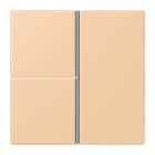 Jung - Kit touche complet 3 voies platineF40 / LS 990 LC 32122