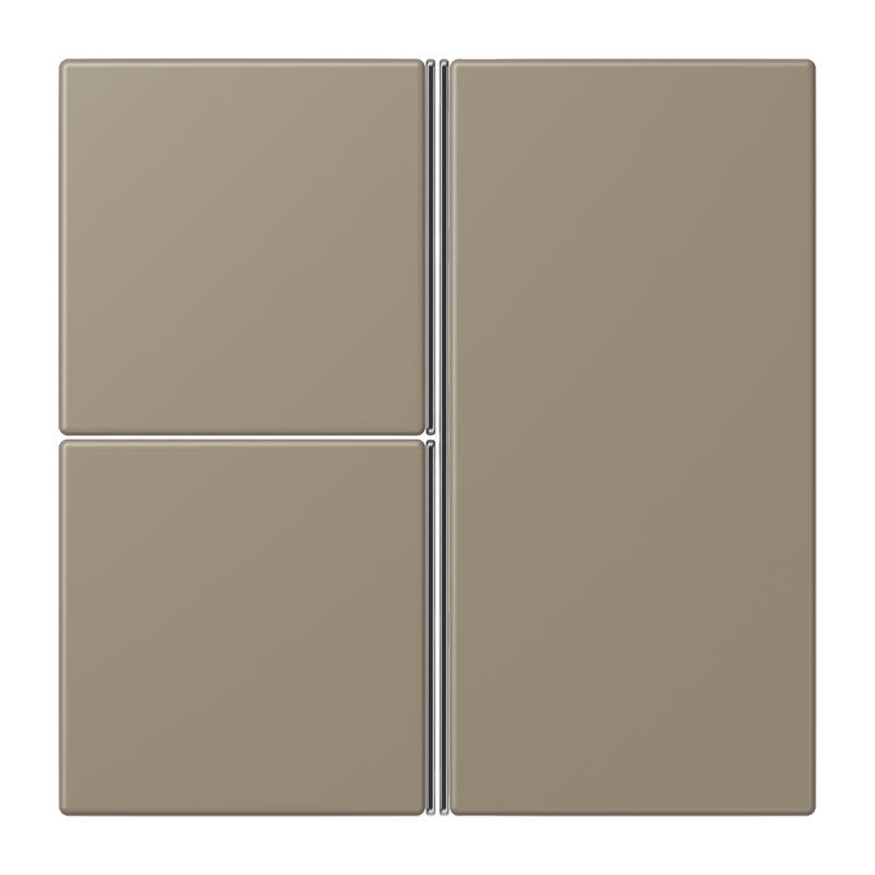 Jung - Kit touche complet 3 voies platineF40 / LS 990 LC 32141