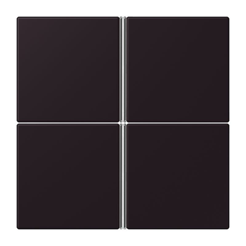 Jung - Kit touche complet 4 voies platineF40 / LS 990 LC 4320E