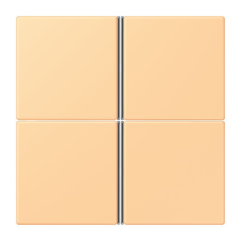 Jung - Kit touche complet 4 voies platineF40 / LS 990 LC 4320P