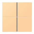 Jung - Kit touche complet 4 voies platineF40 / LS 990 LC 4320P