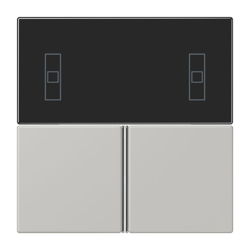 Jung - Kit touche pour régulateur KNX Art. 4093KRMTSD / LS 990 LC 32013