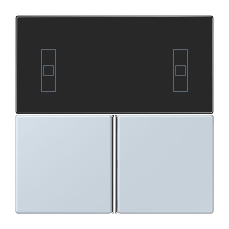 Jung - Kit touche pour régulateur KNX Art. 4093KRMTSD / LS 990 LC 32023