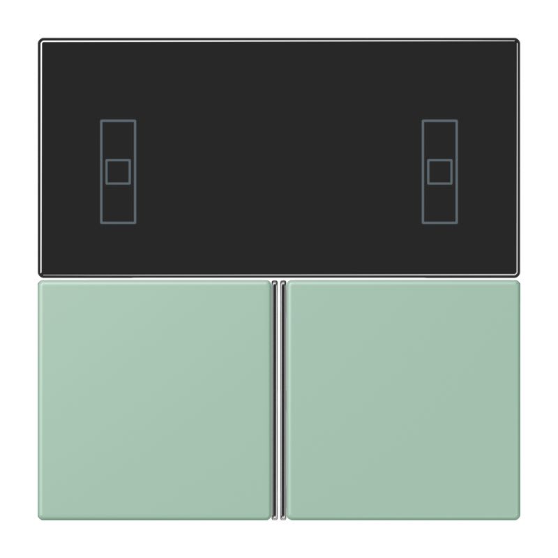 Jung - Kit touche pour régulateur KNX Art. 4093KRMTSD / LS 990 LC 32041