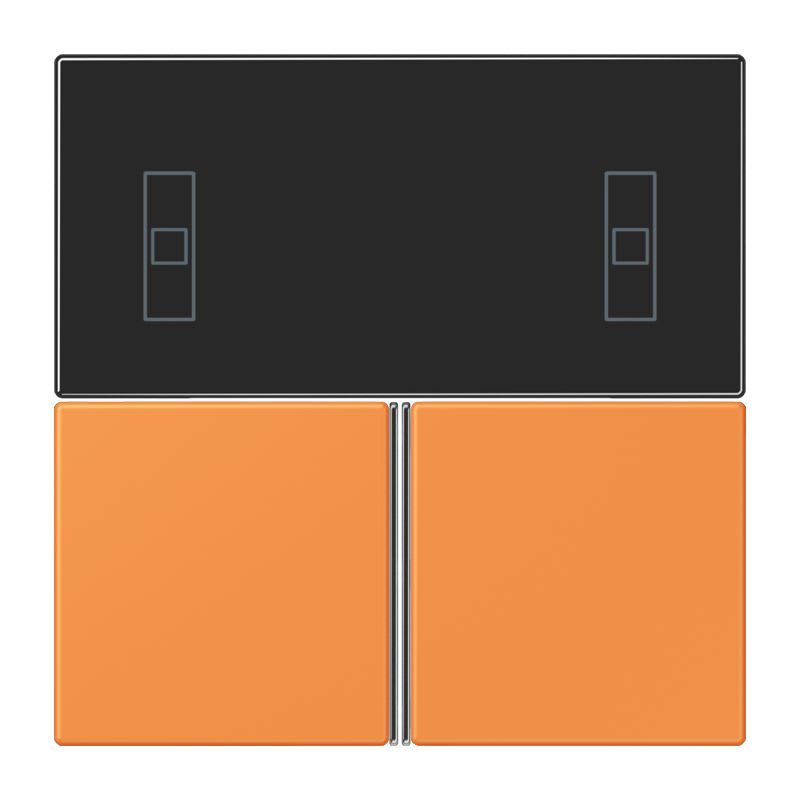 Jung - Kit touche pour régulateur KNX Art. 4093KRMTSD / LS 990 LC 32081