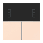 Jung - Kit touche pour régulateur KNX Art. 4093KRMTSD / LS 990 LC 32082