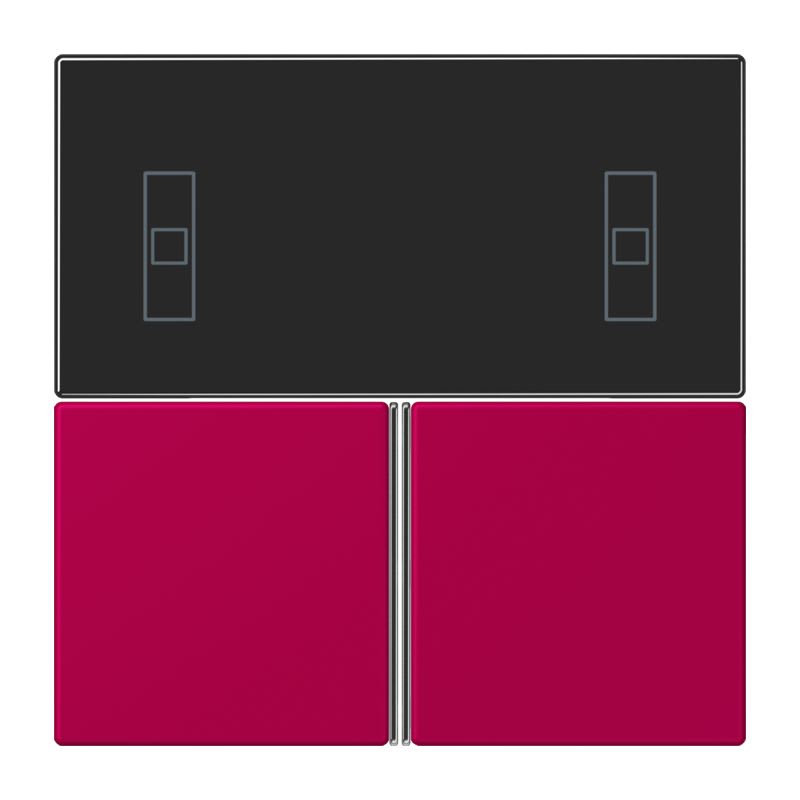 Jung - Kit touche pour régulateur KNX Art. 4093KRMTSD / LS 990 LC 32101
