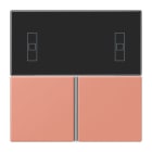 Jung - Kit touche pour régulateur KNX Art. 4093KRMTSD / LS 990 LC 32111